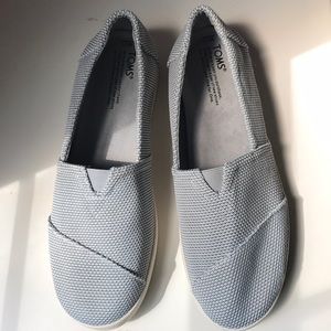 TOMS Avalons Gray Pattern, Size 11